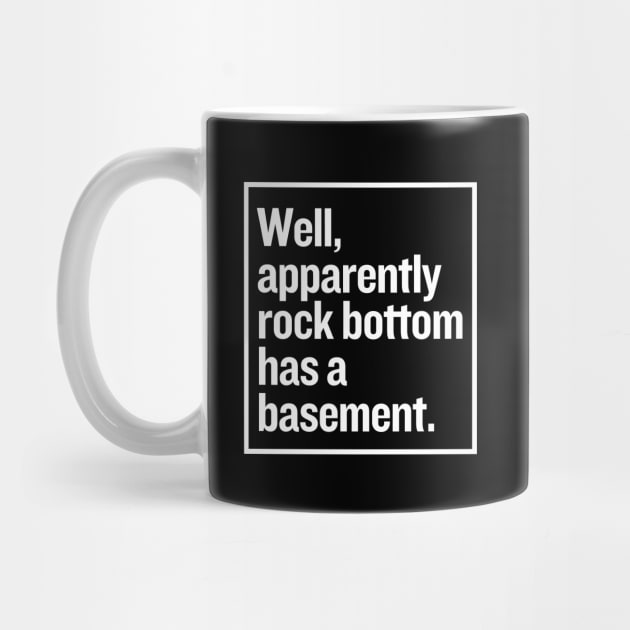 Apparently rock bottom has a basement. by mksjr